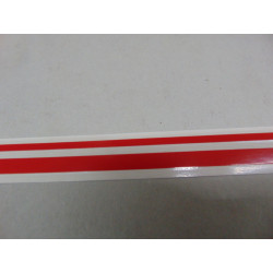 doppelter Zierstreifen 9 mm rot für Auto, Modellbau oder Boote
