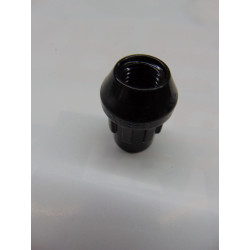 schwarze Felgenschlösser für Alufelgen Radmuttern M12 x 1,5 mm