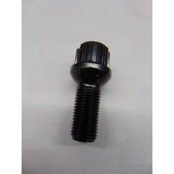schwarze Felgenschlösser für Original Felgen M 14 x 1,5 x 28 mm