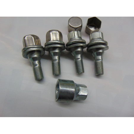 Felgenschlösser für Radschrauben mit flachem Bund Gewinde M12x1,25