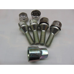 Felgenschlösser für Alufelgen M12 x 1,5 Länge 30 mm