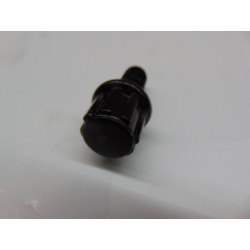 schwarze Felgenschlösser m12x1,5 Länge 23 mm Kugel