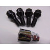 schwarze Felgenschlösser m12x1,5 Länge 23 mm Kegel z.B. BMW Opel