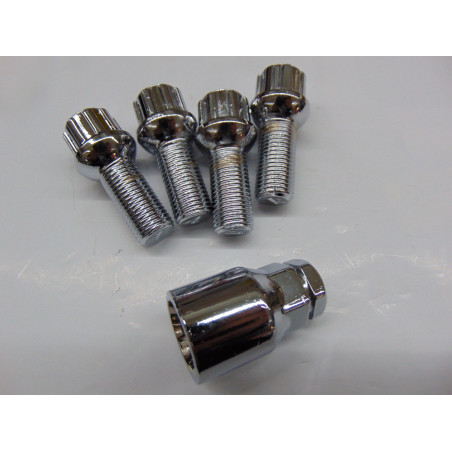 Felgenschlösser für Original Felgen m14x1,5  28 mm VW Audi Seat Skoda