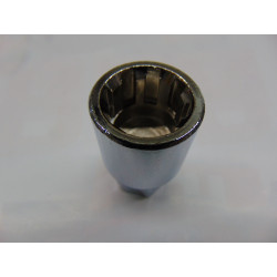 schwarze Felgenschlösser für VW Audi Seat Skoda m14x1,5 Kegel 25 mm