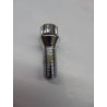 verchromte Felgenschlösser für VW Audi Seat Skoda M14x1,5 28 mm Kegel