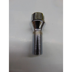 verchromte Felgenschlösser für Alufelgen M14x1,5 extra lang 30 mm