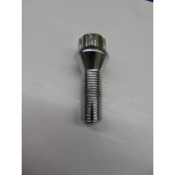 verchromte Felgenschlösser M14x1,5 32 mm Kegelbund