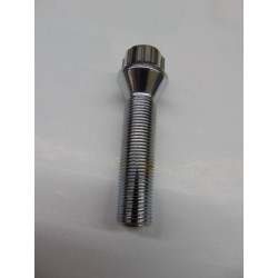 verchromte Felgenschlösser für BMW Mini Cooper M14x1,25 50 mm Kegel