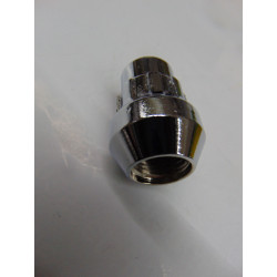 verchromte Felgenschlösser chrom für Alufelgen Radmuttern 1/2 Zoll