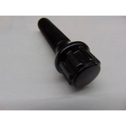 schwarze Felgenschlösser für Spurverbreiterungen M14x1,5 40 mm