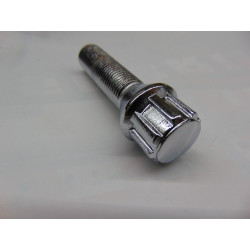 verchromte Felgenschlösser für Spurverbreiterungen m14x1,5x45 mm Kegel