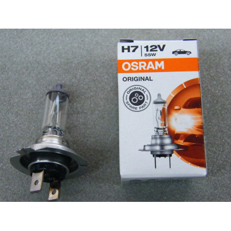 H7 Glühlampe 12 Volt 55 Watt Halogen Sockel PX26d Original Osram
