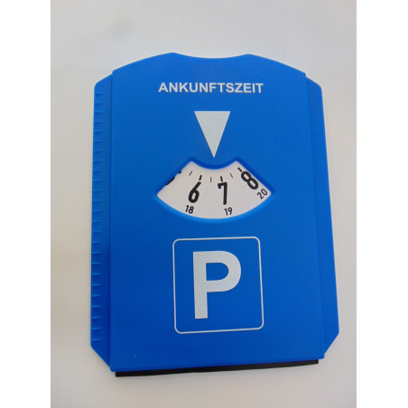 Parkscheibe mit Eiskratzer