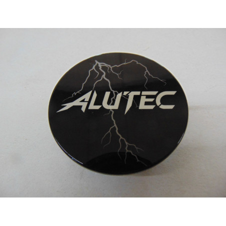 Original Design Nabenkappe für Alutec Felgen N 50 schwarz mit Blitz