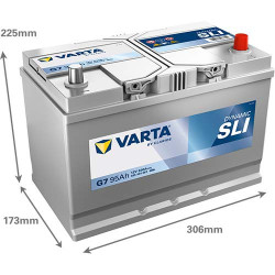 Starterbatterie 12 Volt 95 AH Varta 595404083K262