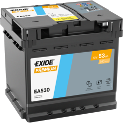 Starterbatterie 12 Volt 53 AH Exide EA530