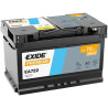 Starterbatterie 12 Volt 72 AH Exide EA722