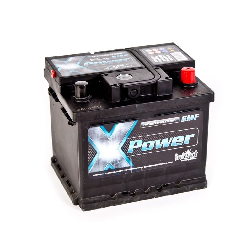 Starterbatterie 12 Volt 45 AH X45
