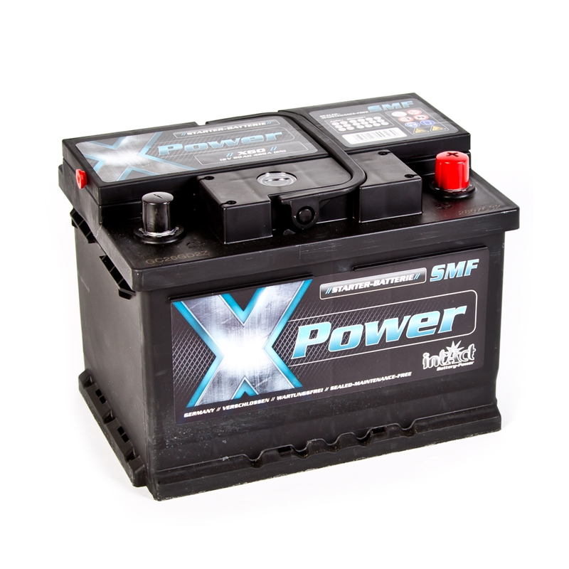 Starterbatterie 12 Volt 60 AH X60