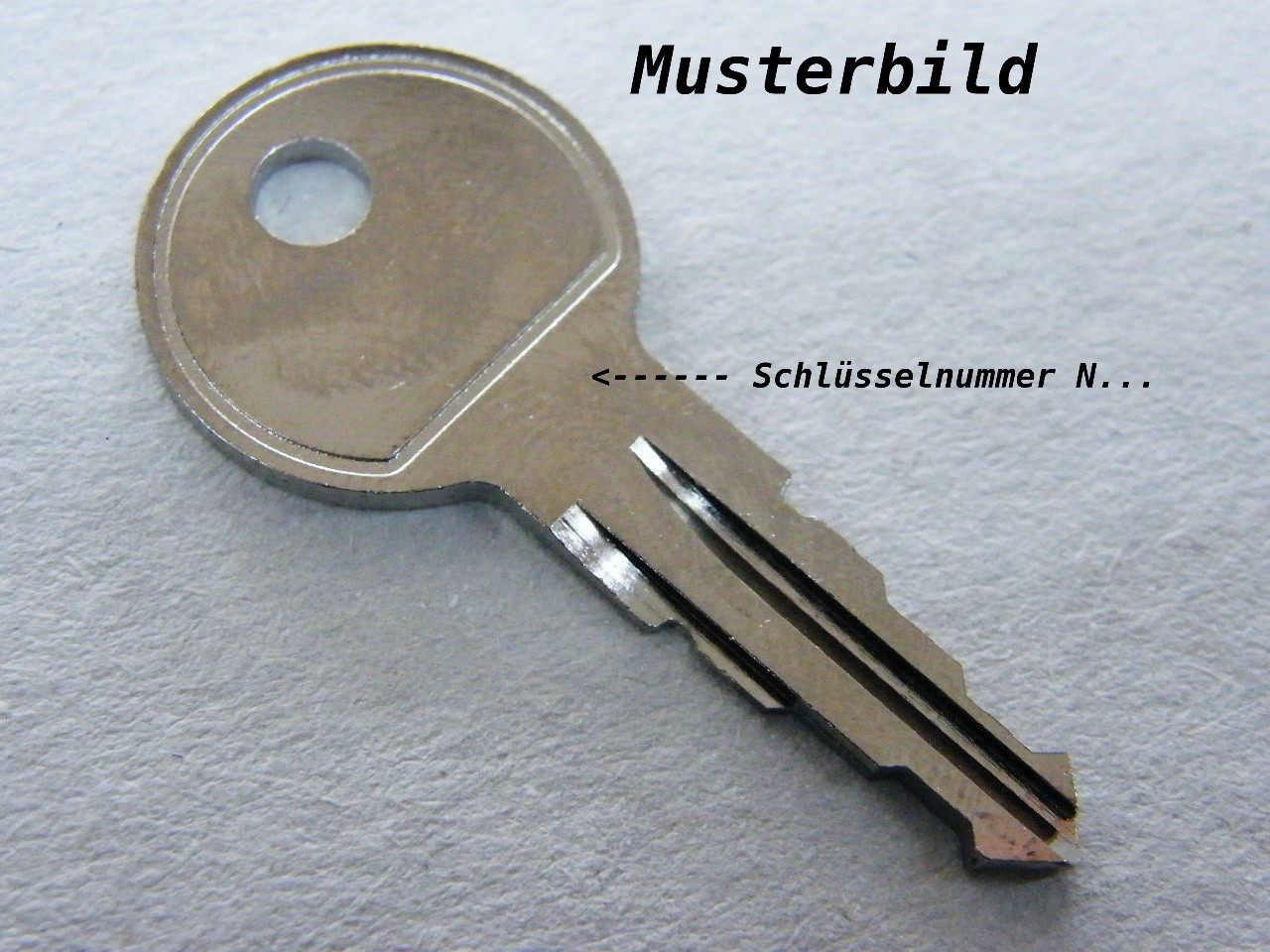 Schlüssel Heckträger Dachkoffer Dachträger N141 THULE Ersatzschlüssel 
