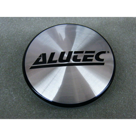 Nabenkappe Alutec N25 silber schwarz 5138