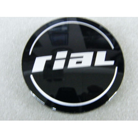 Nabenkappe Rial N50 schwarz glänzend