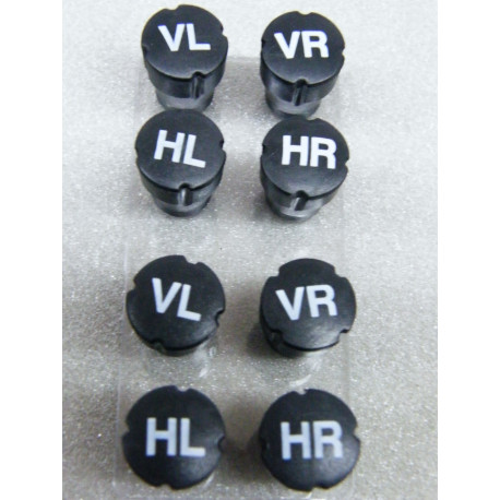 Ventilkappen mit Reifenmarkierer