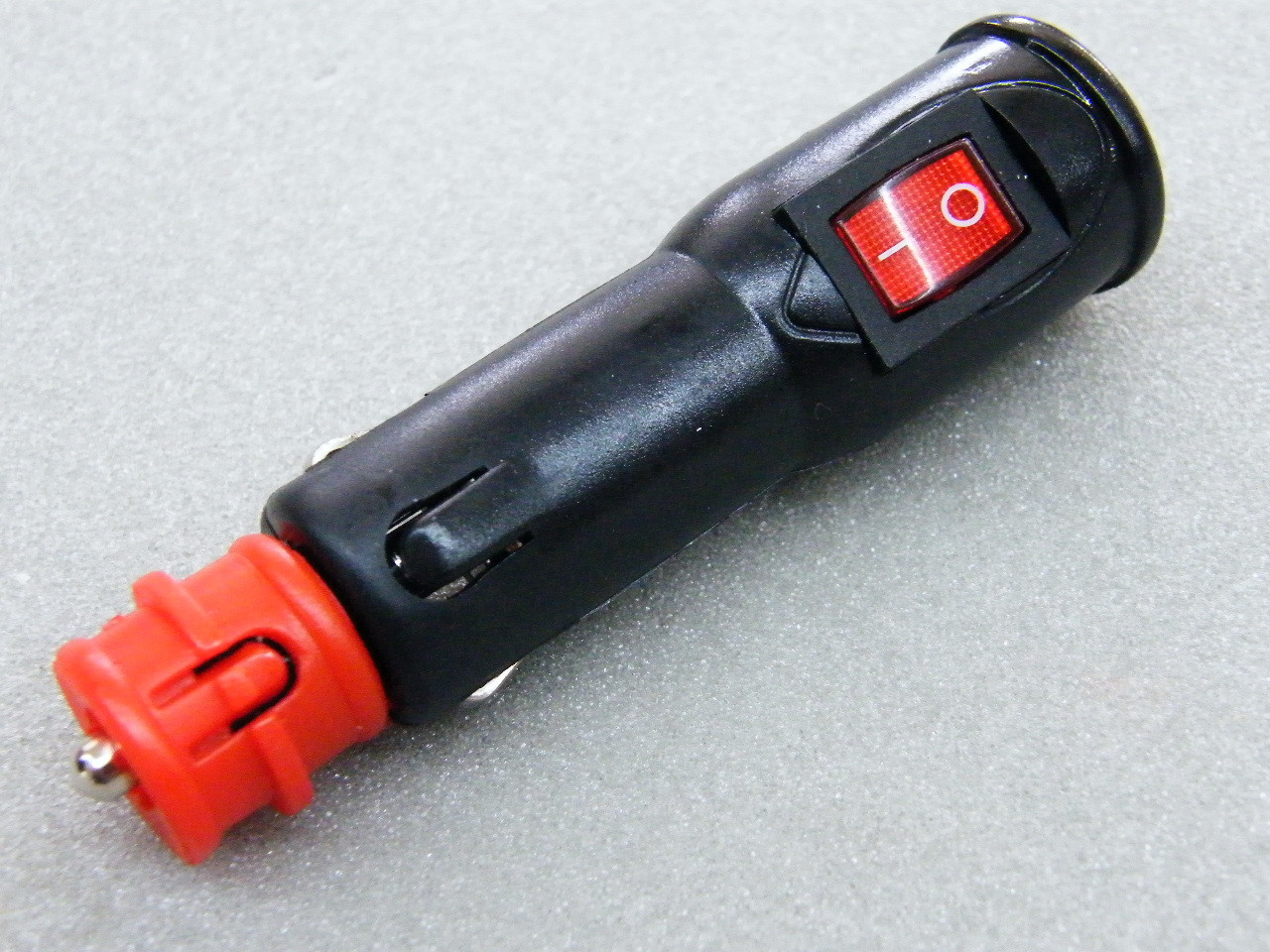 Zigarettenanzünder-Stecker mit Schalter für KFZ 8A