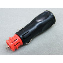 Stecker mit Schalter für Zigarettenanzünder und Steckdose