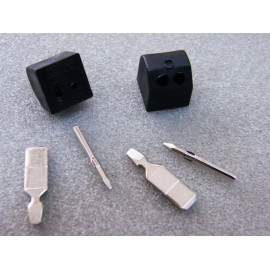 2 Stück Lautsprecherstecker DIN für Boxen steckbar