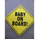 Schild Baby on Board