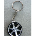 Schlüsselanhänger Alufelge echt Alu