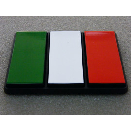 Klebeschild Italien Flagge
