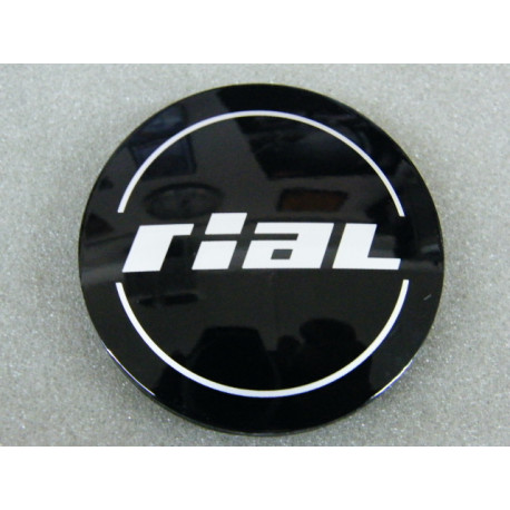 Nabenkappe Rial N32 schwarz glänzend