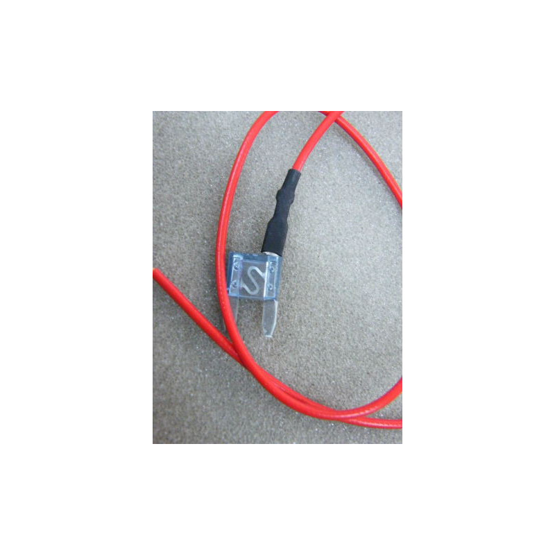 Sicherungshalter für Flachstecksicherungen Mini, mit Kabel 15A / 1,5mm²  1Stk. - Sicherungen - Elektrik - Werkzeug - Zubehör 