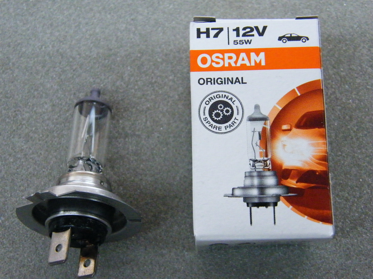 Glühlampe Original Osram Longlife 12 Volt 55 Watt H7 Halogen