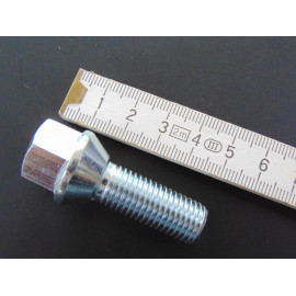 Radschraube M 12x1,5 Kegelbund Länge 30 mm