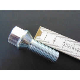 Radschraube M 12x1,5 Kegelbund Länge 30 mm