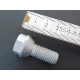Radschraube für Spurverbreiterung M 12x1,5 Kegelbund mit kurzem Kopf