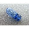 Glühlampe 12 Volt 5 Watt W5W großer Glassockel blau
