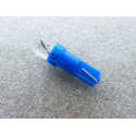 LED Glühlampe 12 Volt 1,2 Watt Glassockel blau
