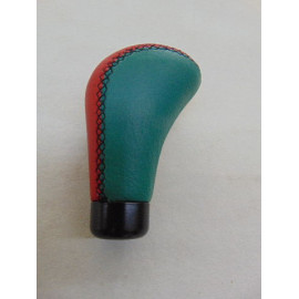 Schaltknauf zum nachrüsten echt Leder dreifarbig