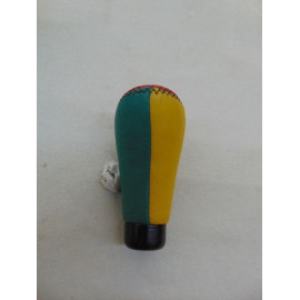 Schaltknauf zum nachrüsten echt Leder dreifarbig