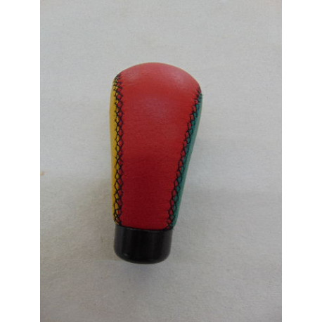 Schaltknauf zum nachrüsten echt Leder dreifarbig