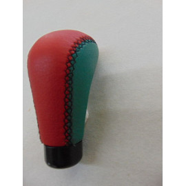 Schaltknauf zum nachrüsten echt Leder dreifarbig