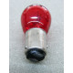 Glühlampe 12 Volt 21/5 Watt rot Sockel BAW15d
