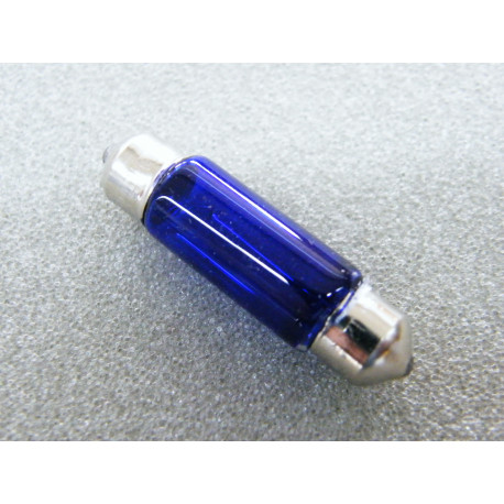 Glühlampe 12 Volt 5 Watt blau Sofitte 38 mm