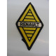 Aufnäher altes Renault Zeichen