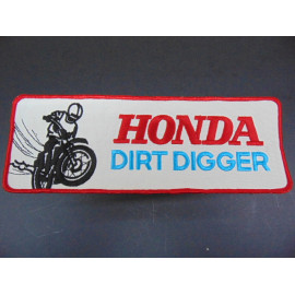 Großer Aufnäher Honda Dirt Digger Motocross Cross Off Road